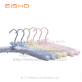 EISHO Purple Satin Padded Silk Hanger